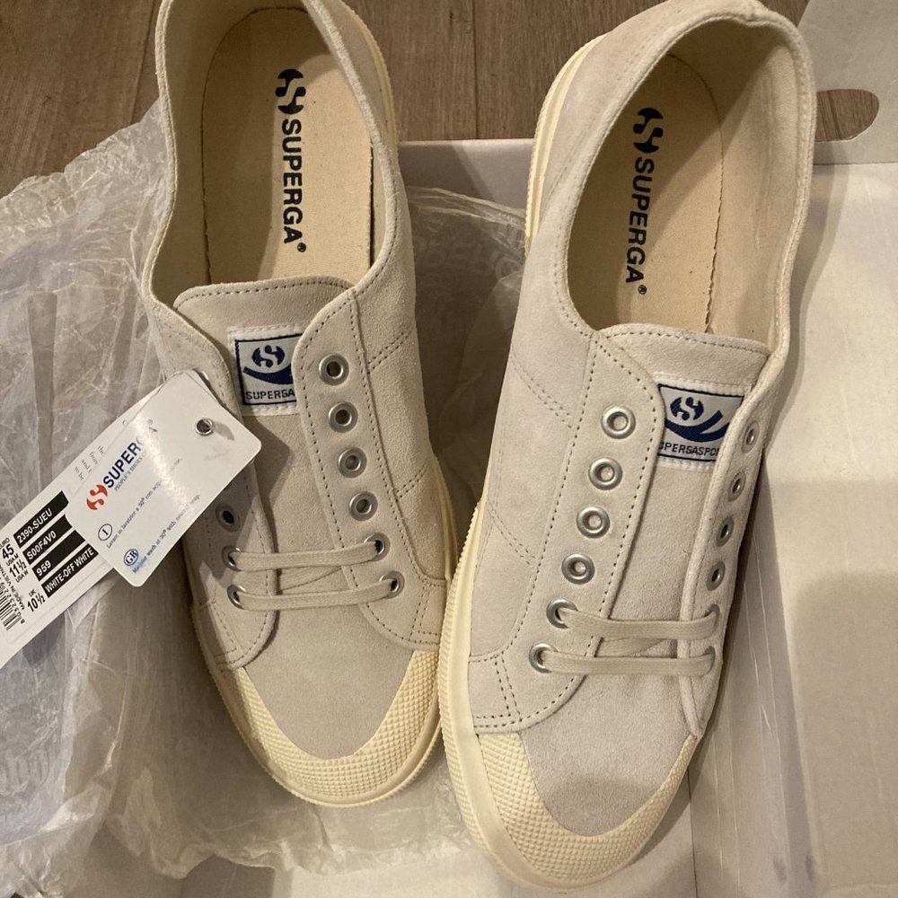 Superga Off White Sneakers - Picture 1 of 3